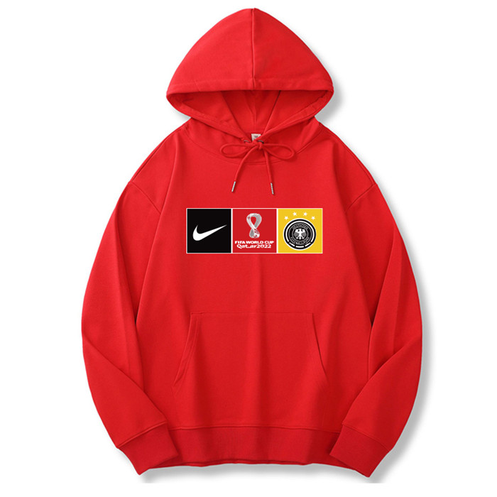 Men's Germany World Cup Soccer Hoodie Red